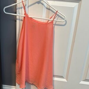 Old Navy Orange Asymmetrical Sleeveless Camisole
